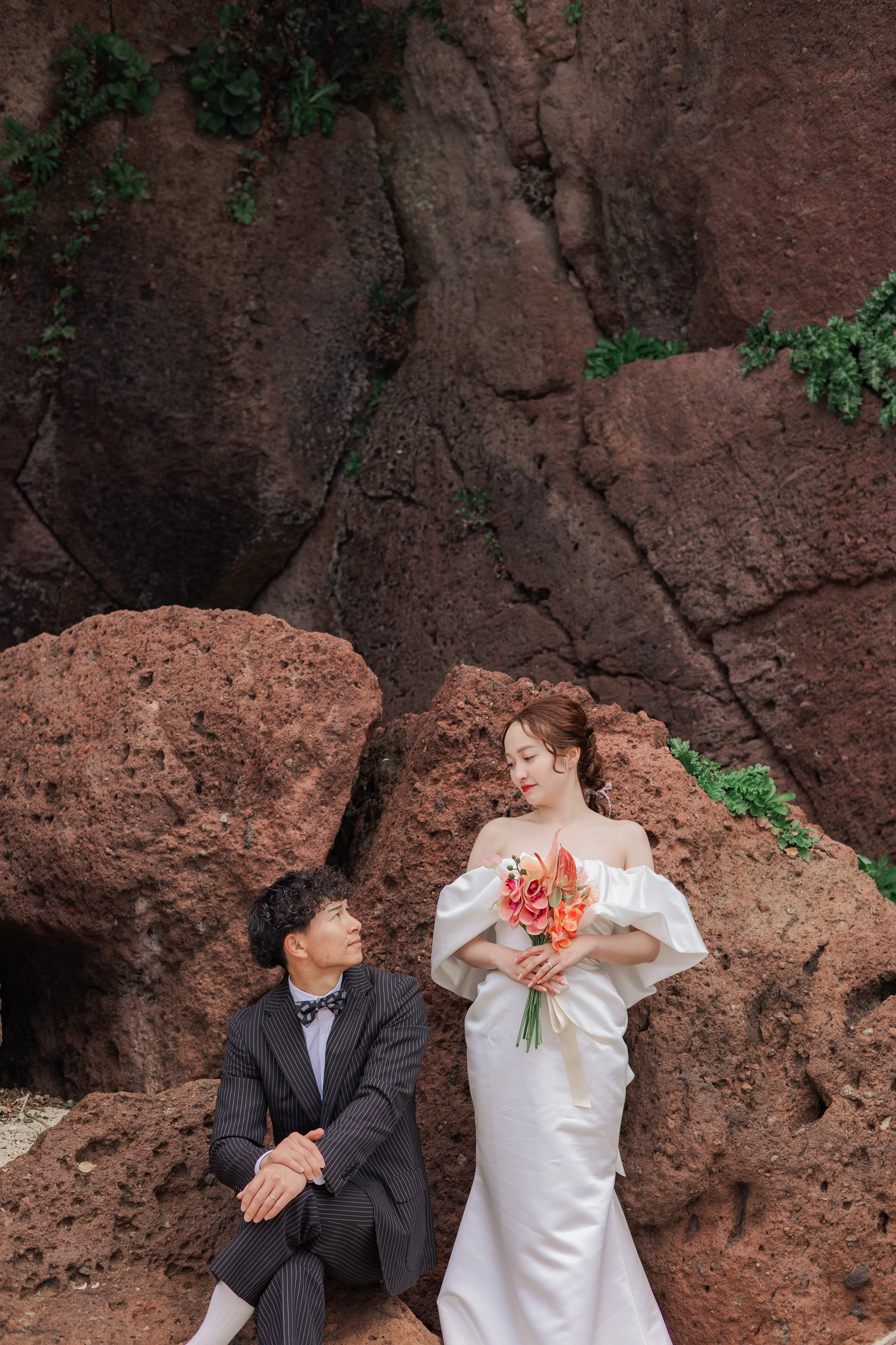 ウェディング 前撮り 写真