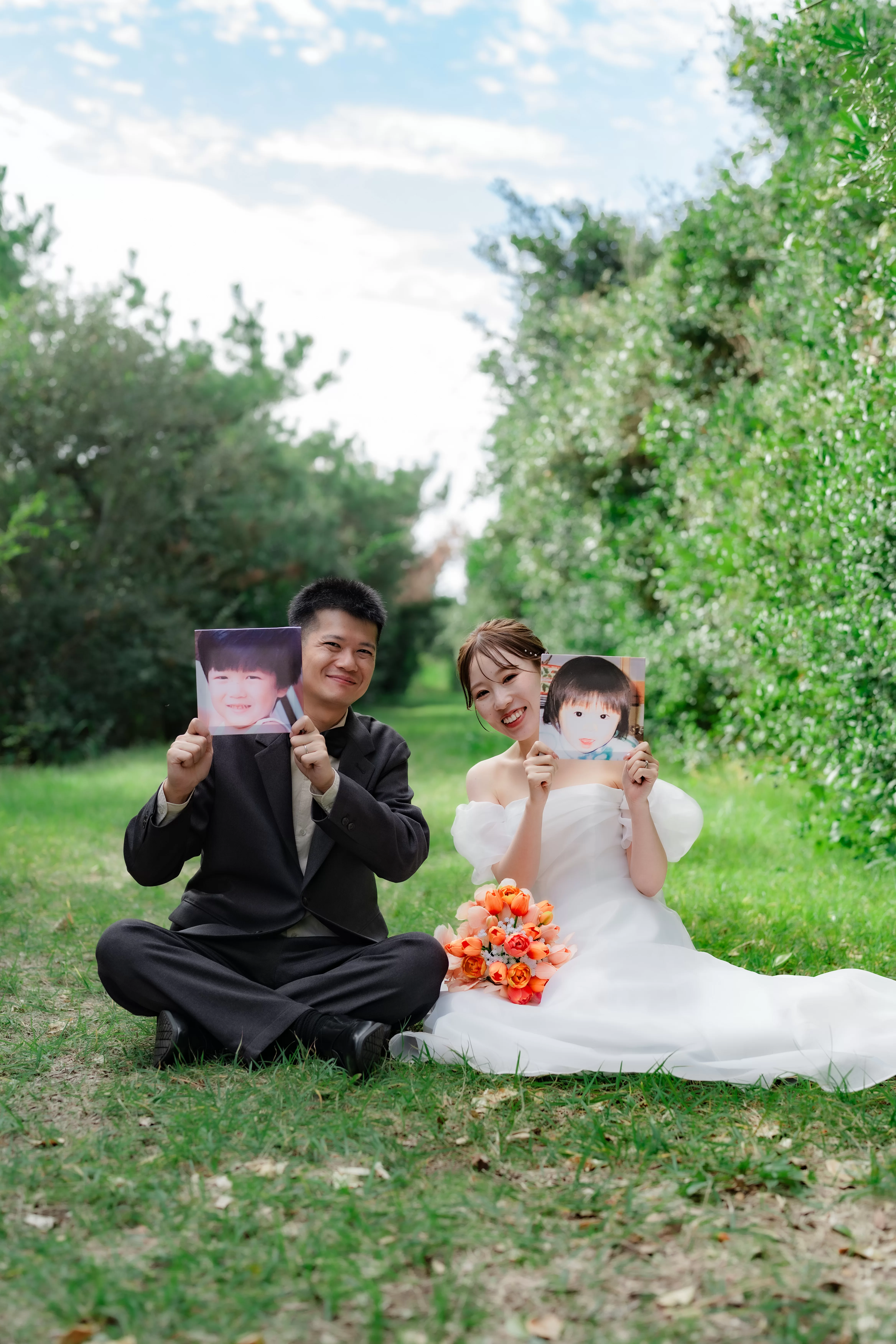 ウェディング 前撮り 写真