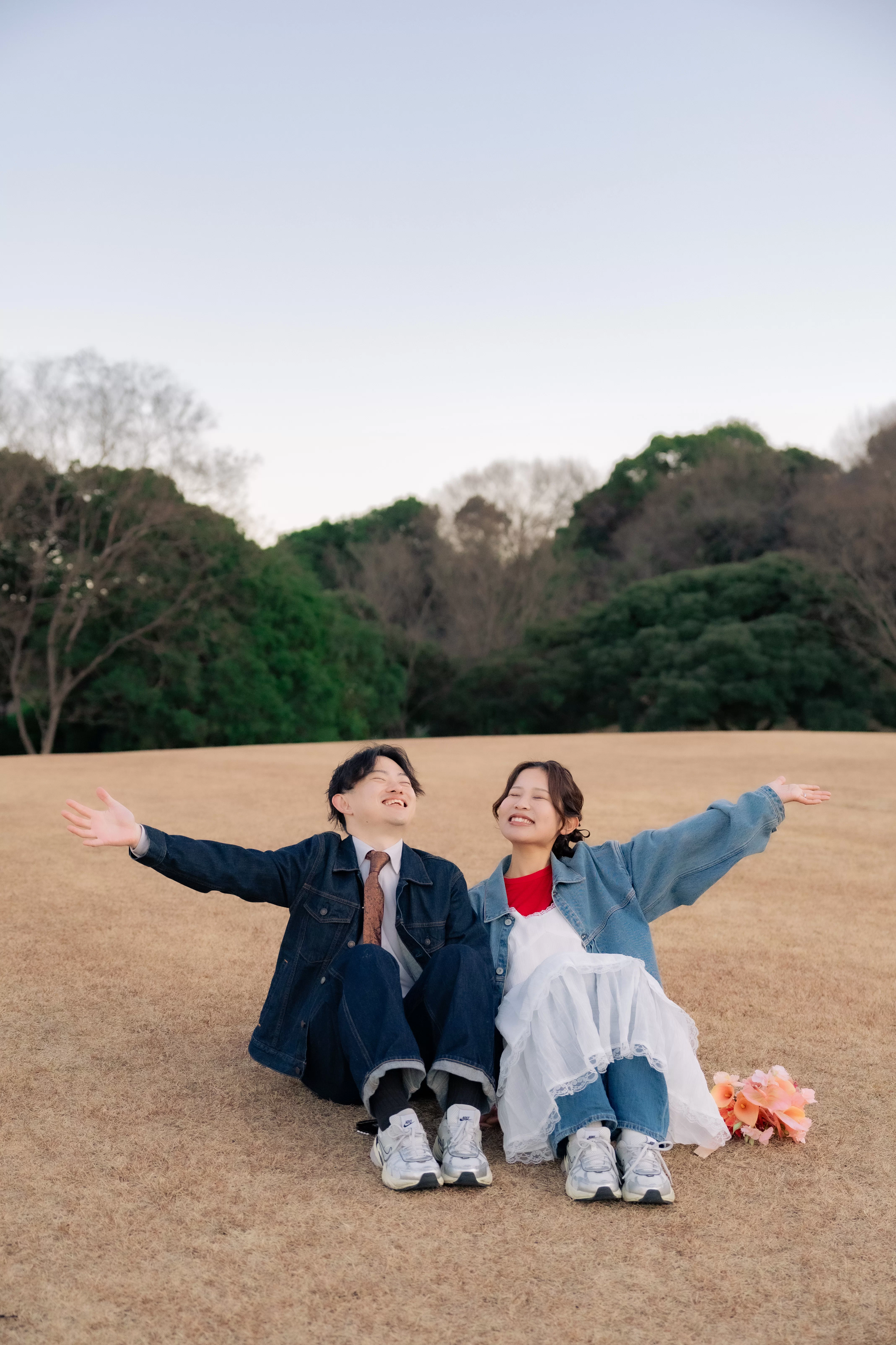 ウェディング 前撮り 写真